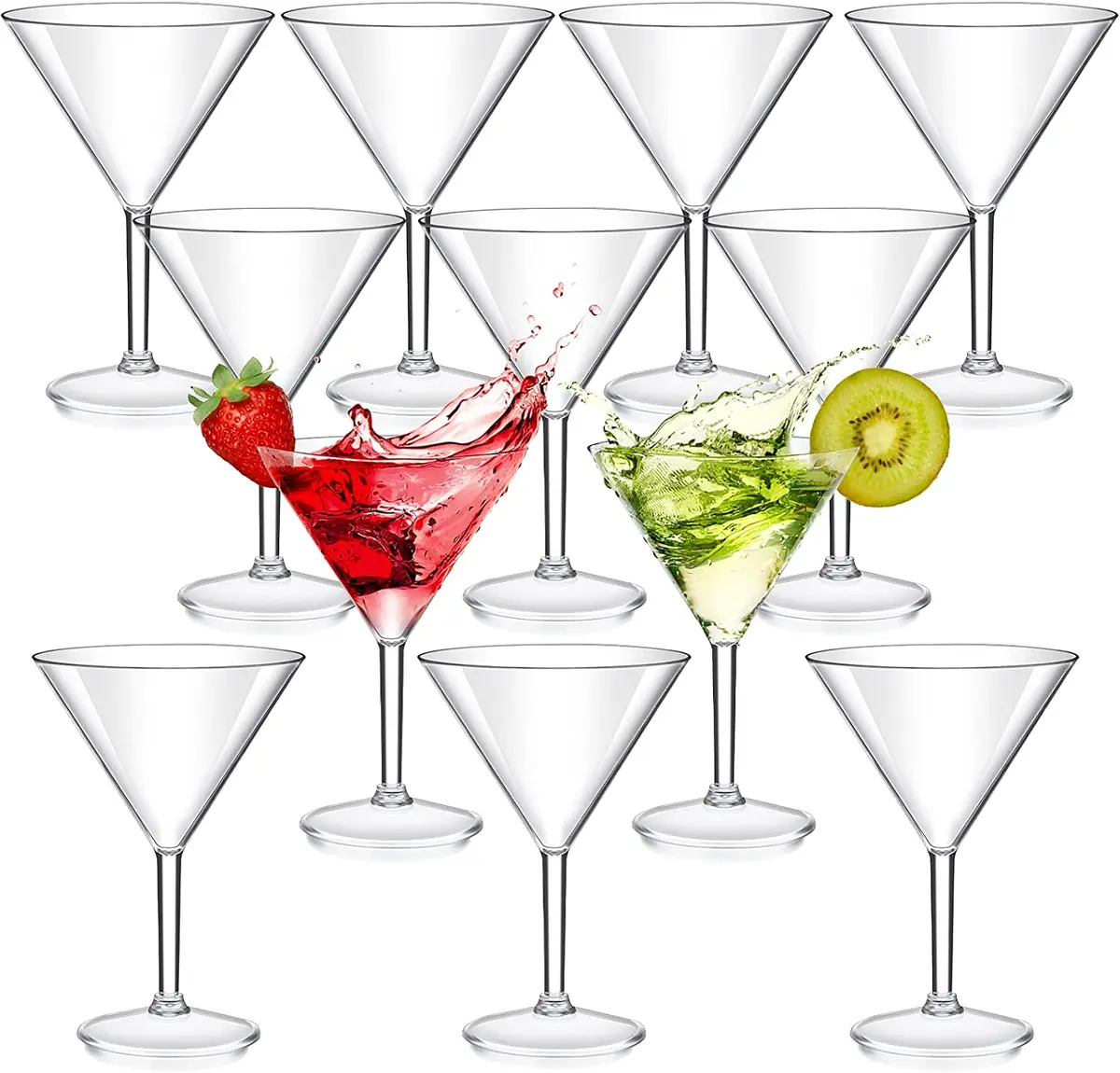Plastic Martini Glasses, Unbreakable Martini Glass