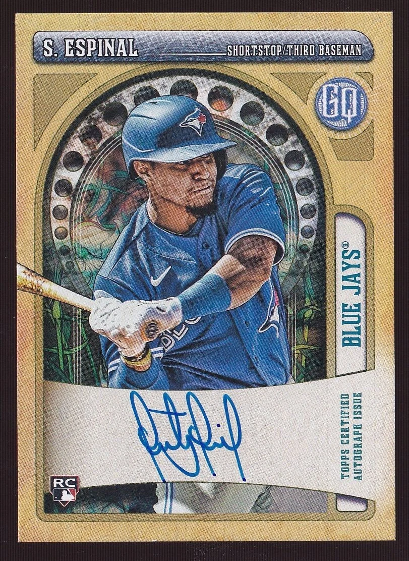 2021 Topps Gypsy Queen Rookie Autographs RC #GQA-SE Santiago Espinal
