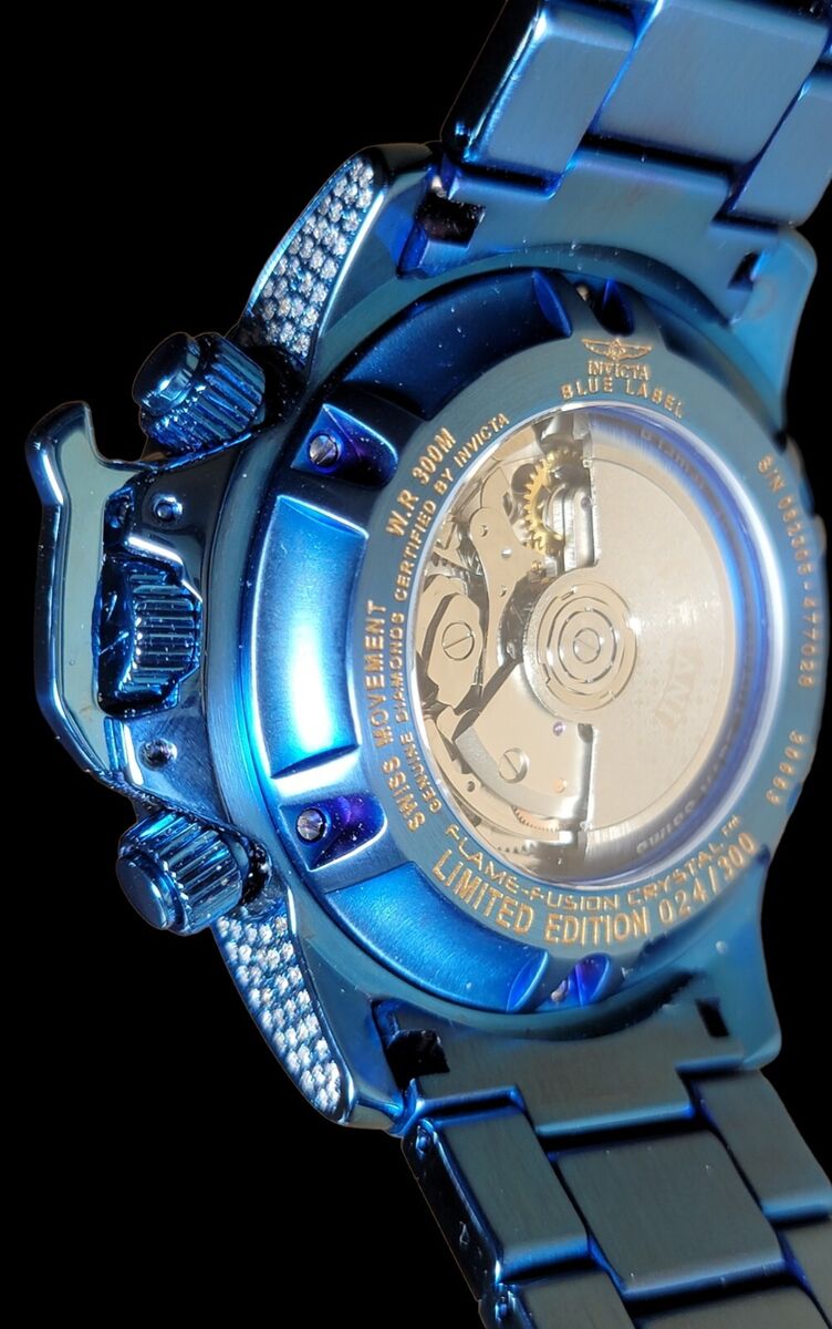 Invicta Subaqua 3.41 CARATS Diamond Watch Joe Rodeo Benny Co Invicta Subaqua 3.41 CARATS Diamond Watch Joe Rodeo Benny Co
