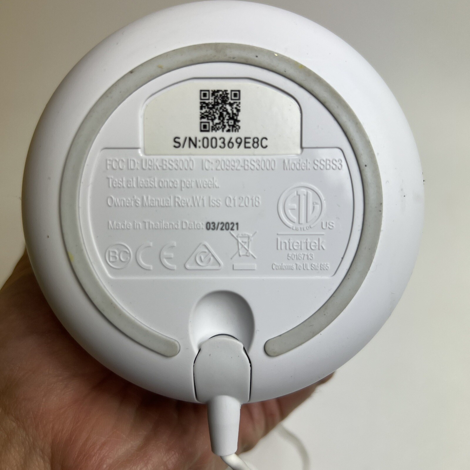 Simplisafe SSBS3 Home Security Base Station 