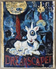 JACOB SIU-ZMUIDZINAS ORIGINAL PAINTING ART SAN FRANCISCO ARTIST