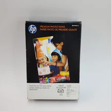 100 SHEETS HP Premium GLOSSY 4X6 Ink Jet Picture Photo Paper 