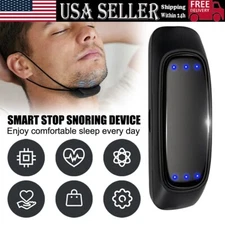 Smart Snoring Stopper Sleep Aid Anti Snoring Chin Device Muscle Tightening