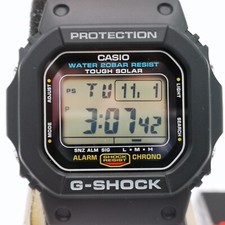 CASIO G-SHOCK G-5600UE-1JF Black Solar Men's Watch New in Box