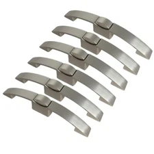 6 x Cabinet Push Button Latch Lock Handle 128mm Catch Door Knob Campervan