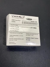 VWR International 80094-106 Cryo-Pro Labels