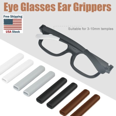 Silicone  Eye Glasses Ear Grippers Non Slip Ear Pads for Glasses Eyeglasses