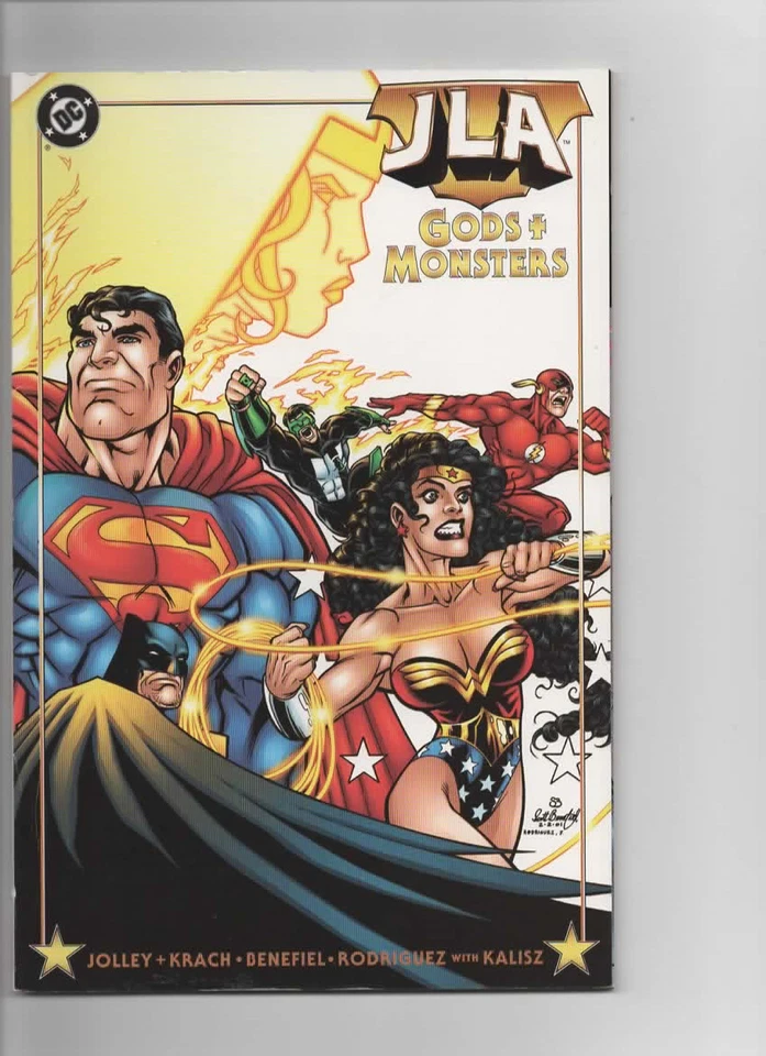 JLA: Gods & Monsters 1st Print TPB 2001 DC Fine/VF)" - Image 1 of 1