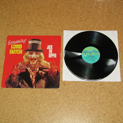 Screaming Lord Sutch - Jack the Ripper - LP (Belgien) Konexion KOMA 788018