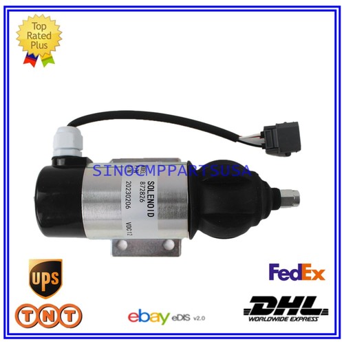Solenoide de cierre de combustible 849370 872826 para Volvo Penta TAMD60A TAMD60B TAMD60C - Imagen 2 de 6