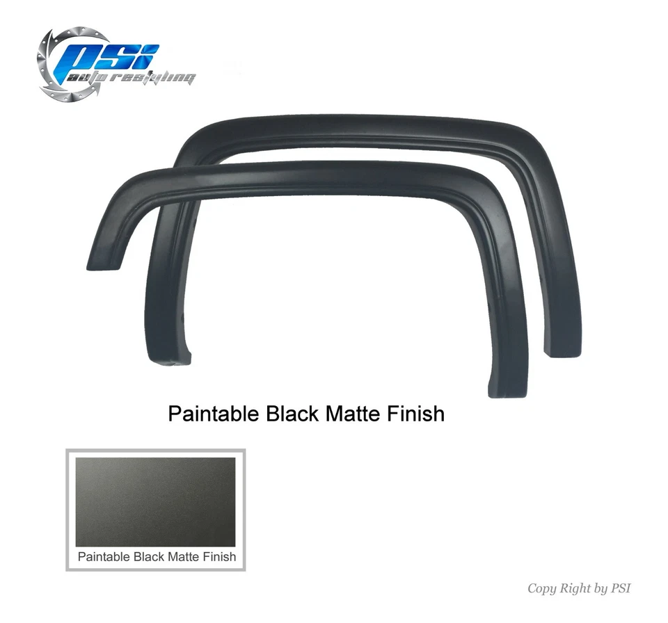 Paintable OE Style Fender Flares Fits GMC Sierra 1500 2014-2015 Full Set Foto 3 de 3