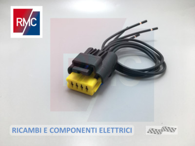 Connettore Cablaggio Spina Pompa Carburante Per Riscaldatore Webasto - Ricambio 1977704720 - Lunghezza Cavo 23cm