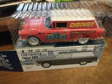 Diecast Model Liberty Classics 1/25 Shoreline 1955 Chevy Sedan Delivery Bank