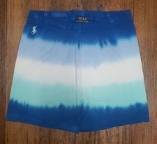 Polo Ralph Lauren Girls Blue Tone Ombre Shorts