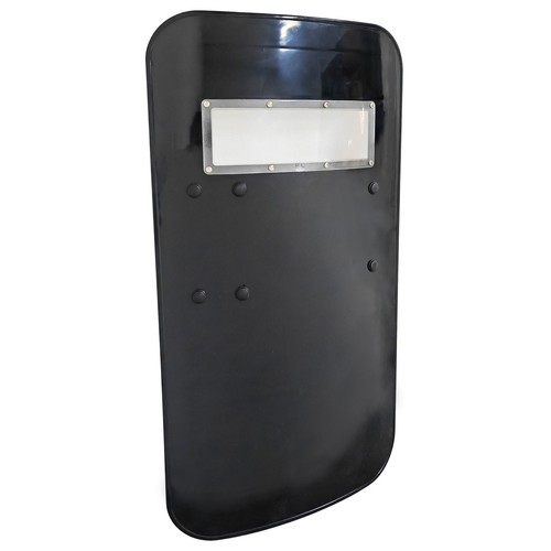 Anti-riot Shield Hand-Held Security Protection Shield Black Rectangle 35.4*19.7" - Picture 12 of 17