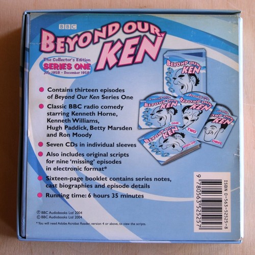 Beyond Our Ken Serie 1-3 CD BBC Hörbücher Radiokomödie Kenneth Williams Horne - Bild 4 von 14