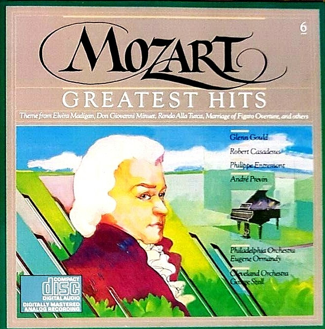 Mozart's Greatest Hits - ( CD - CBS Masterworks / CBS Records