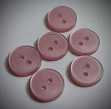 5/8" 2-Hole Lilac Craft/Clothing Buttons