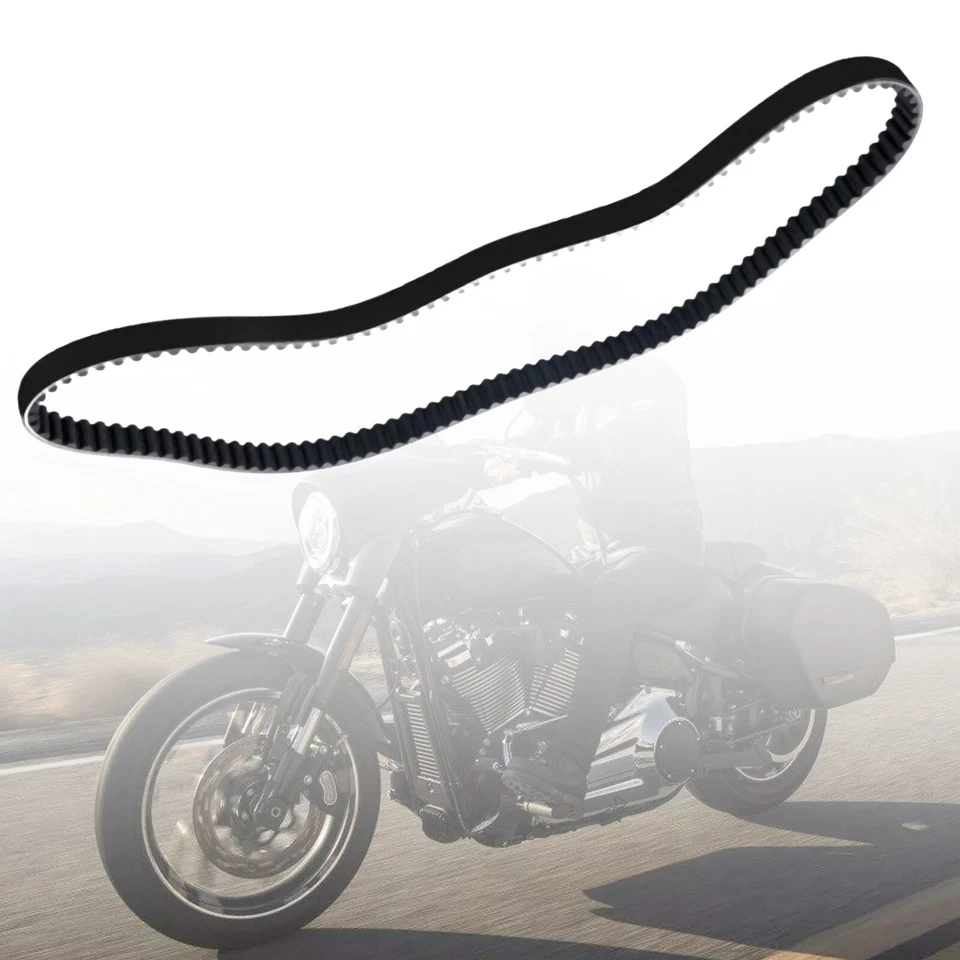 Rear Drive Belt for Harley Sportster 883 Hugger 1200 40022-91 128T 1 1/8In 91-03 - Image 4 of 4