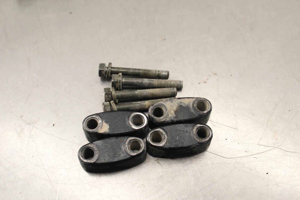 1995 Suzuki King Quad 300 LT-F4WDXS HANDLEBAR HANDLE CLAMPS MOUNTS W806 Foto 2 de 4