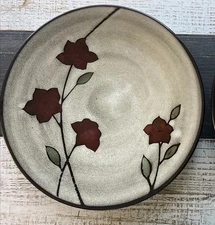 Sonoma Life + Style Santa Rosa Discontinued Dinnerware Salad Plate 8.5 Brown Red