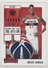 2018-19 Panini Contenders Season Ticket Dwight Howard #89 HOF 2u3