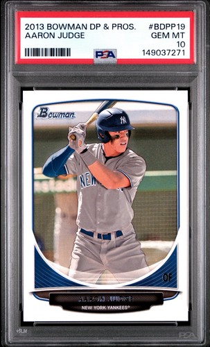 2013 BOWMAN DRAFT & PROSPECTS #BDPP19 AARON JUDGE PSA 10