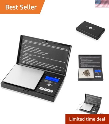 Versatile 600g Pocket Scale with Tare Function & Auto Shut Off for Easy Use