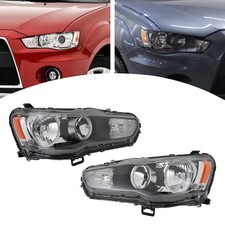 Headlamp For 2010 2011 2013 Mitsubishi Outlander Ls, Xls，es, Gt, Se Right Left