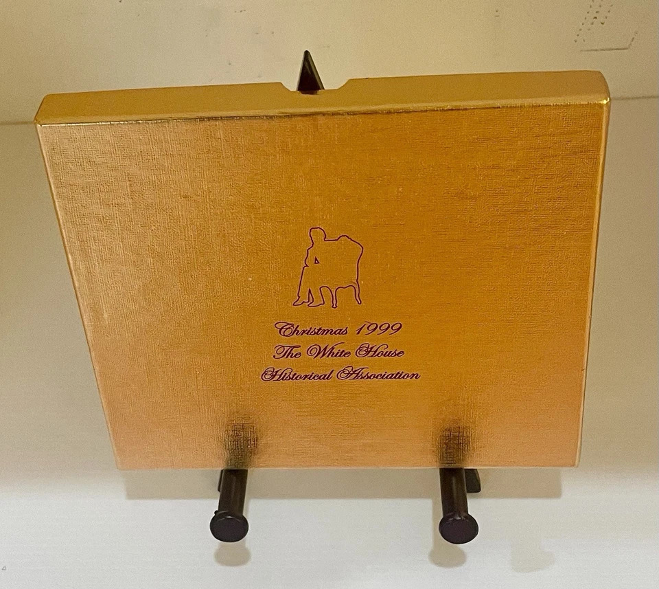 Ornamento de la Casa Blanca 1999 retrato del presidente Abraham Lincoln 15º presidente de Estados Unidos Foto 4 de 4