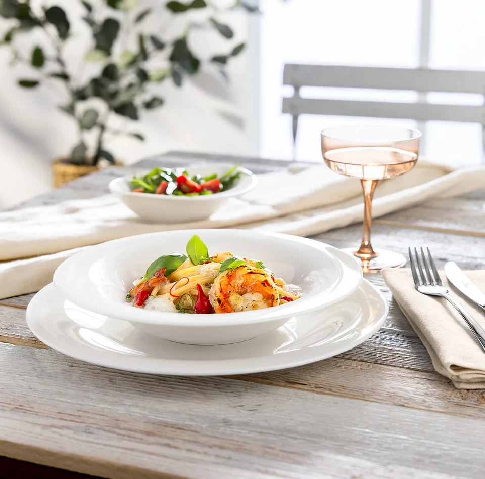 Villeroy & Boch nueva casa de campo 18 piezas Juego de vajilla, servicio para 6 - blanco Foto 3 de 4