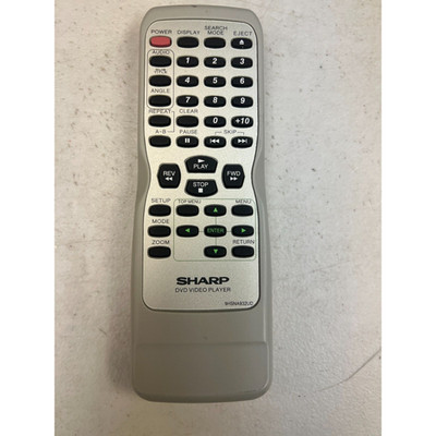 Genuine Sharp DVD VIdeo Player Original 9HSNA932UD Remote Control for DVMX1U