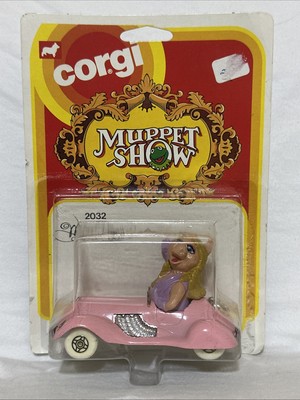 Vintage Corgi Miss Piggy Die Cast Car 1979 #2032 Henson Associates Muppets Show