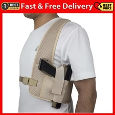 Shoulder Holsters for 9Mm,Universal Gun Holster for Men,Chest Holster Fits Ru...