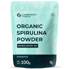 Carbamide Forte 100 Organic Spirulina Powder Superfood 100gm