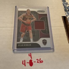 2019-20 PANINI PRIZM DYLAN WINDLER RC SENSATIONAL SWATCHES JERSEY CAVALIERS