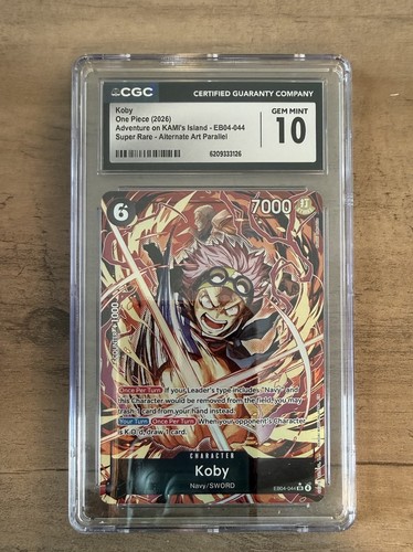 Koby (Alternate Art) graded CGC 10 for sale on eBay
