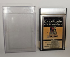 Vintage KIINGSTON 4MB ATA FLASHDISK PC Card Type II DP-ATA for HP 200LX Palmtop