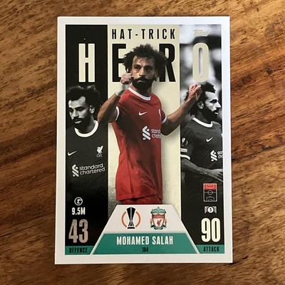 Match Attax Extra 2023/24 Mohamed Salah Hattrick Hero (Beschreibung lesen)