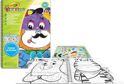 Crayola Libro Da Colorare Edizione Limitata 96 Pagine Con Adesivi, Colori In Pensione, Attività Creativa Per Bambini - 4