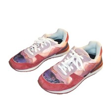 Inkkas Andes Jogger Women's Size 10 Red Purple Pink Suede Running Shoes Sneakers