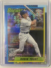 2025 Topps Series 1  Robin Yount 1990 Topps Baseball Chrome Silver Pack #T90C-68