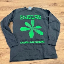 Dublab Radio Gray Long Sleeve Shirt LOS ANGELES Teebs