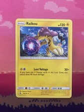 Pokemon Card Raikou Lost Thunder Rare 79/214 Near Mint