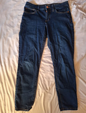 Lauren Conrad Women's 8 Mid Rise Skinny LC Dark Wash Jeans