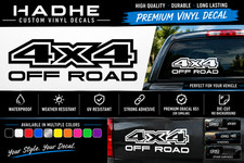 4x4 Off Road Vinyl Decal Sticker Truck Jeep Suv Window Waterproof Die Cut 12x4