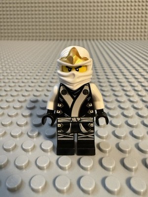 LEGO Ninjago Zane The Final Battle Minifigure njo0076 From Set 70504 Cracked
