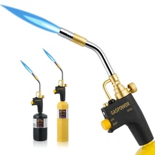 High Intensity Propane Torch Head Fuel by Propane,MAPP,Turbo Gas Torch Kit,We...