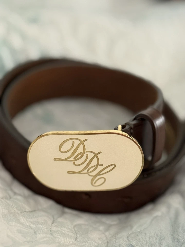 Auténtico cinturón de cuero Dsquared2, 34 pulgadas Foto 2 de 4