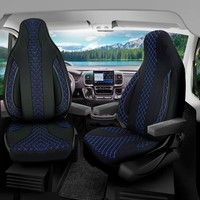 Wohnmobil SitzbezüGe Passend FüR Niesmann Bischoff Flair 1080 L (Schwarz-Blau)